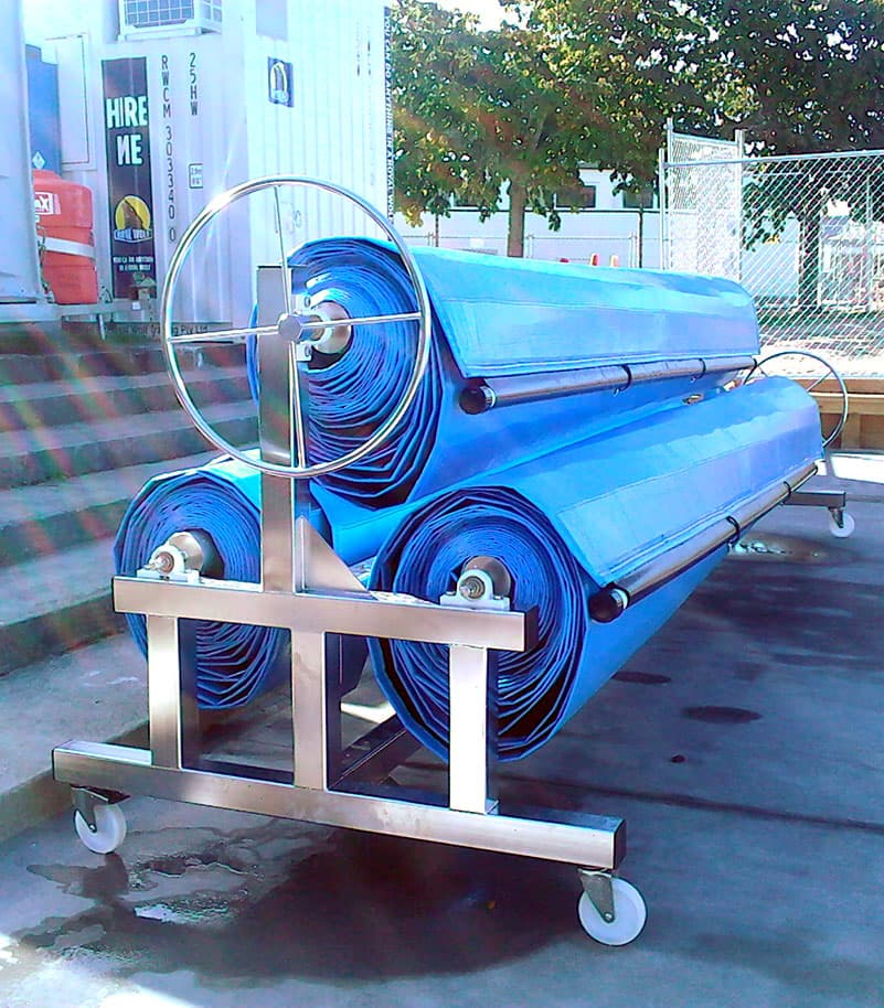 COMMERCIAL HEAVY DUTY TRIPLE REEL