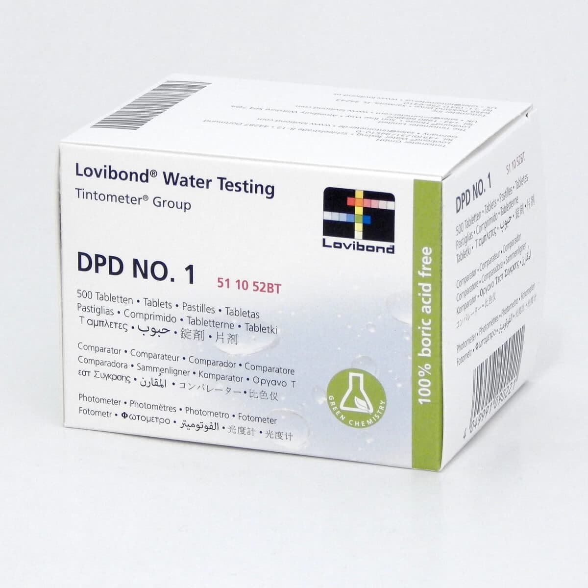 LOVIBOND DPD No.1 TABLET REAGENTS (500-pack)