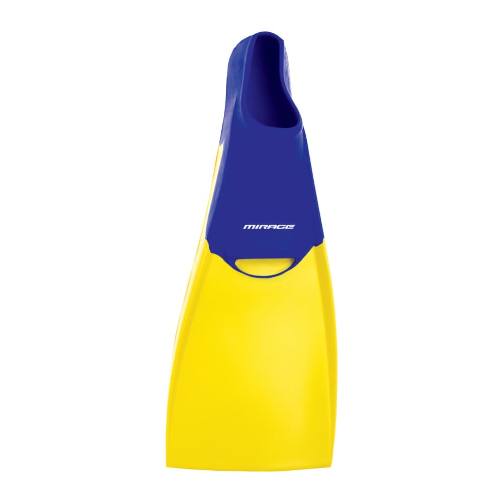 MIRAGE RUBBER FINS - NAVY/YELLOW - Sz 8-11 (Baby)