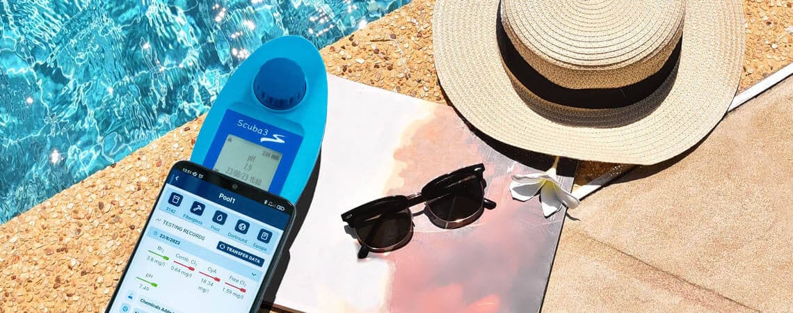 LOVIBOND SCUBA 3S ELECTRONIC POOL TESTER